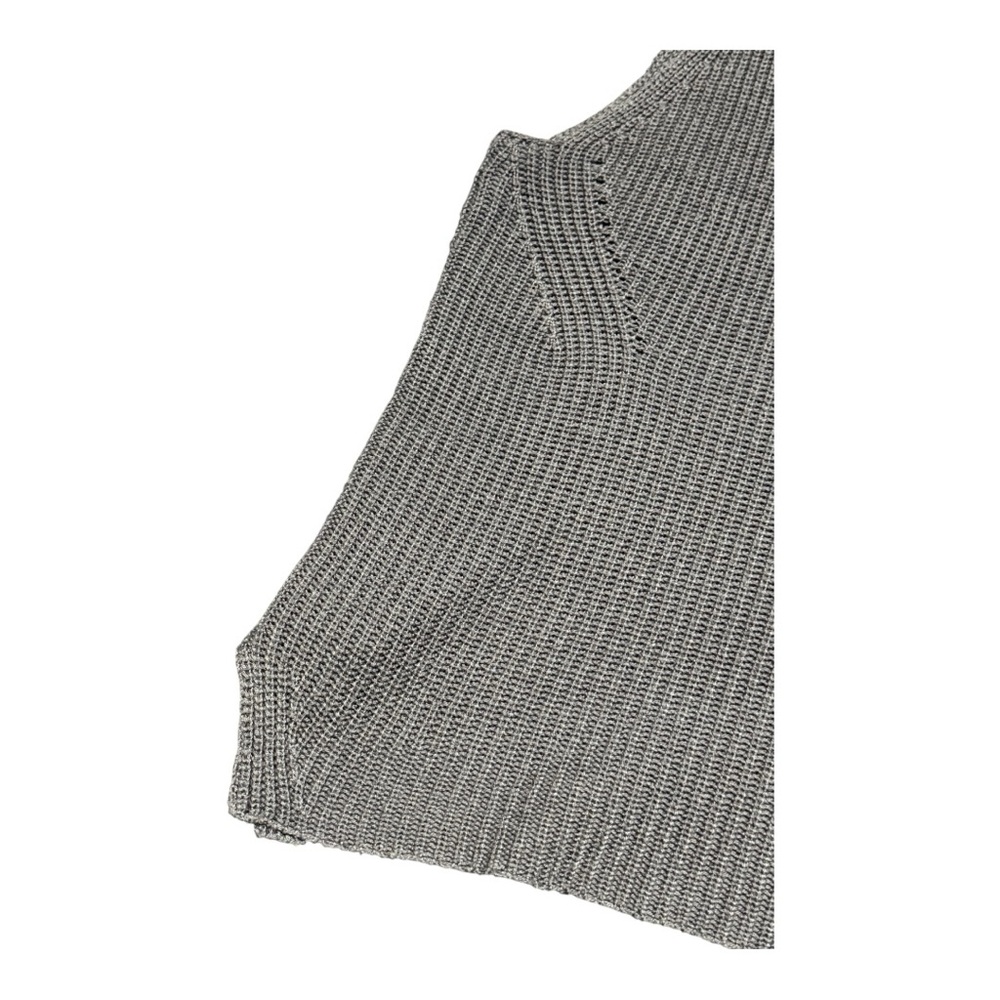 Gentle Fawn Lisette Tank Top Knit Small Indigo Blue V-Neck Side Slits Spring - Picture 7 of 11